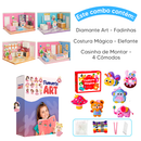 Combo Queridinhos - Costura Mágica + Diamante Art + Casinha de Montar