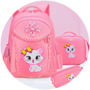Kit Escolar Completo para Meninas - Mochila, Lancheira e Estojo!