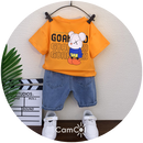 Conjunto Camisa e Short Jeans - Facilidade de Vestir!