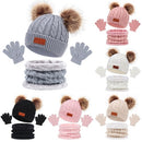 Gorro, Cachecol e Luva Infantil - Trio Proteção -  1 a 3 Anos!