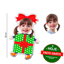 Almofada de Natal - Personalize com o rostinho do seu pequeno!