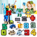 Transformers Numérico - Robô 3 em 1