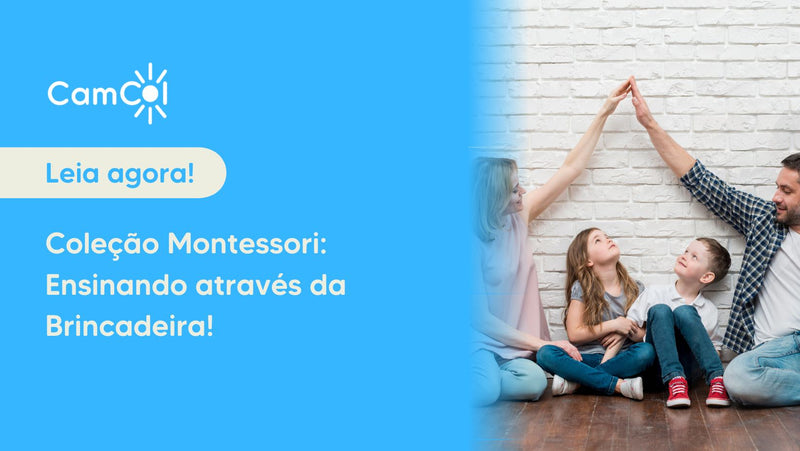 Coleção Montessori: Ensinando através da Brincadeira!