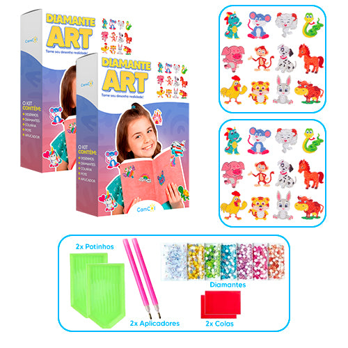 Diamante Art - 2 Caixas