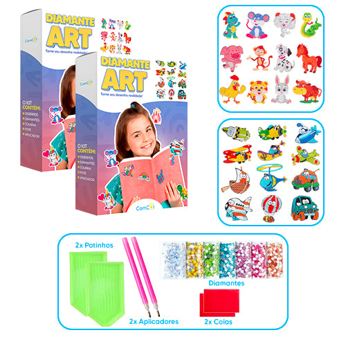 Diamante Art - 2 Caixas