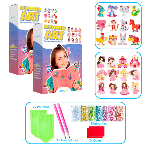 Diamante Art - 2 Caixas
