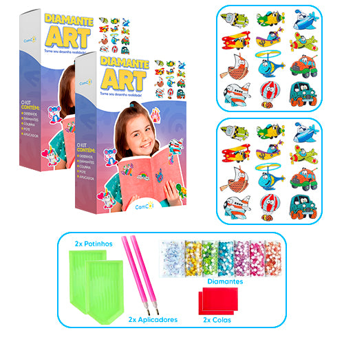 Diamante Art - 2 Caixas