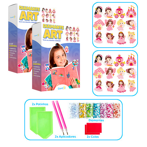 Diamante Art - 2 Caixas