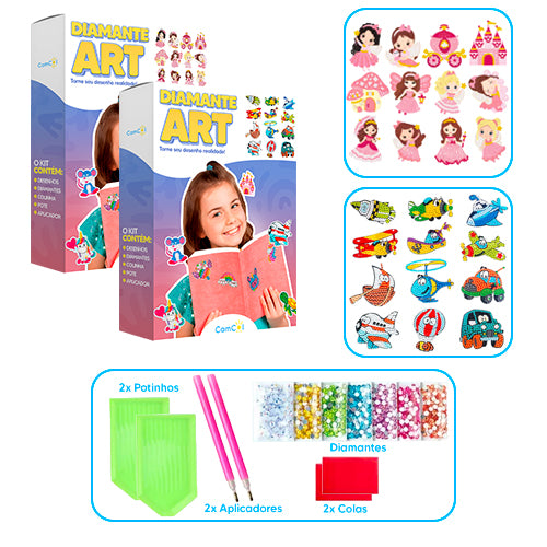 Diamante Art - 2 Caixas