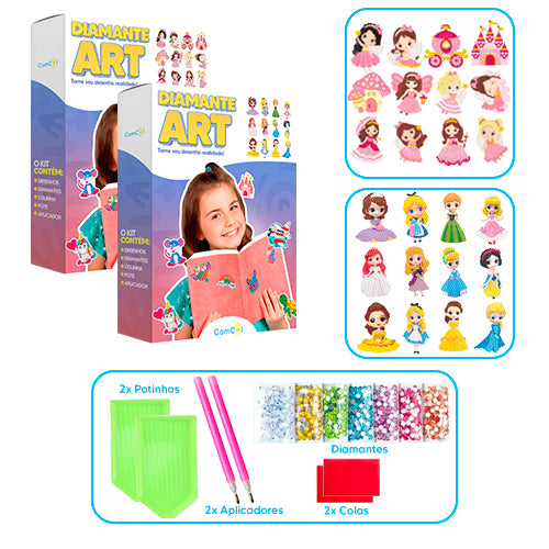 Diamante Art - 2 Caixas