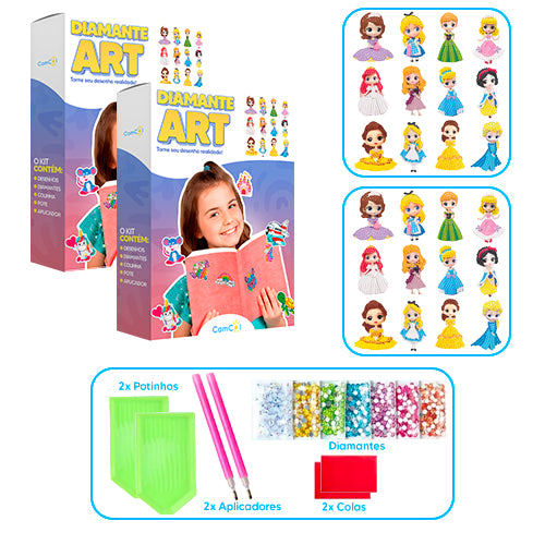 Diamante Art - 2 Caixas