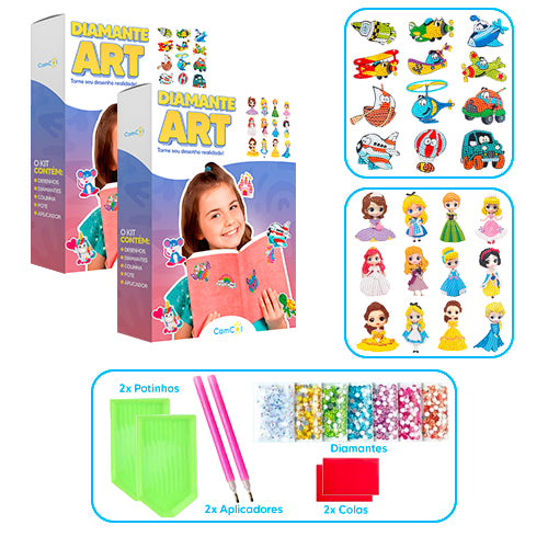 Diamante Art - 2 Caixas