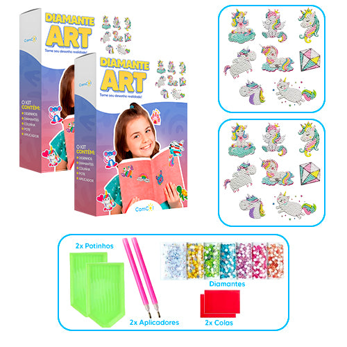 Diamante Art - 2 Caixas
