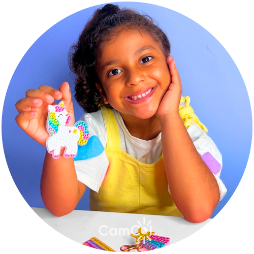 Chaveiro Art - Chaveirinho de Diamantes!