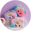 Estojo Unicórnio Fofinho - Coleção Volta às Aulas