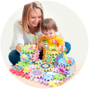 Engrenagens Mágicas - Diversão Colorida