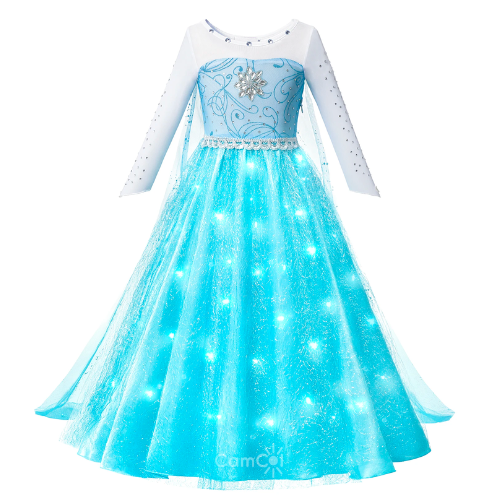 Vestido de Princesas Brilhante - Brilhando com Estilo!