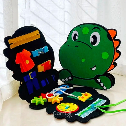 Maletinha Dino - Aprenda Atividades do Dia!