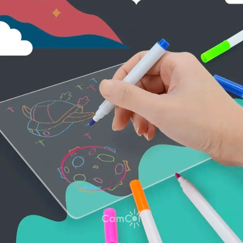 Quadro Mágico - Desenhos em 3D!