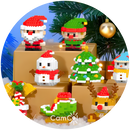 Mini Blocos de Natal - Linha Construtoys