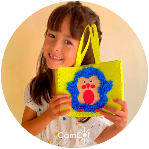 Bolsinha Mágica - Kit de Costura e Bordado!