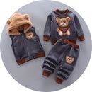 Conjunto de Moletom Aconchego - Ursinho Feliz!