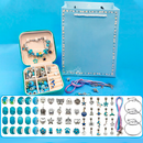 Pulseira de Berloques Infantil - Personalize sua Pulseira com 60 Peças