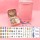 Pulseira de Berloques Infantil - Personalize sua Pulseira com 60 Peças