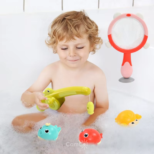 Pesca Kids - Aventura Aquática no Banho!