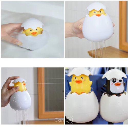 Ovinho Aquático - Banho Divertido!