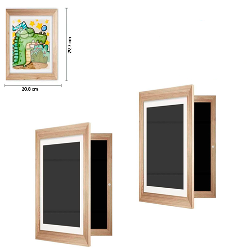 Quadro Guarda Lembranças - 2 Unidades! (Tamanho A4)