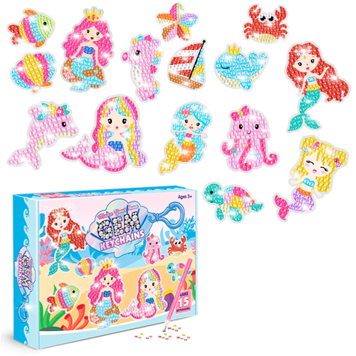 Chaveiro Art - Chaveirinho de Diamantes!