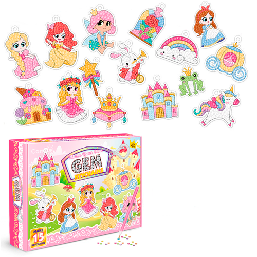 Chaveiro Art - Chaveirinho de Diamantes!