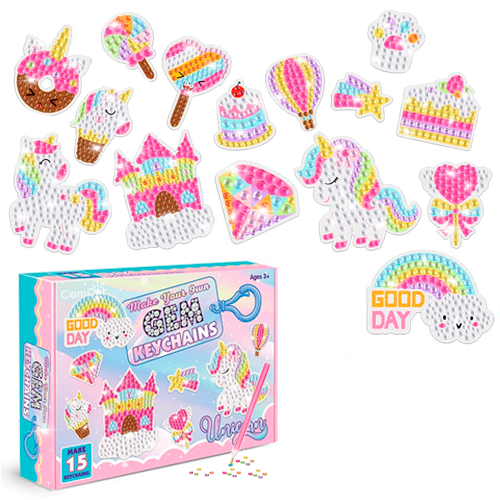 Chaveiro Art - Chaveirinho de Diamantes!