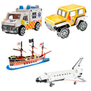 Puzzle 3D - Casinhas de Montar!