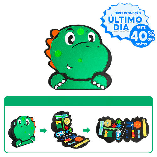 Maletinha Dino - Aprenda Atividades do Dia!