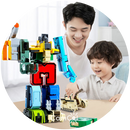 Transformers Numérico - Robô 3 em 1