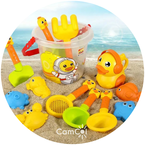 Brinquedos de Praia - 14 Peças!
