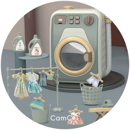 Máquina de Lavar Infantil - Aprendizado Prático!