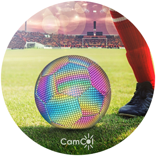 Bola de Futebol Refletiva - A Bola que se Destaca no Campo!