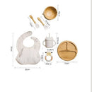 Conjunto Alimentação Bambu - Kit Completo (7 Peças)