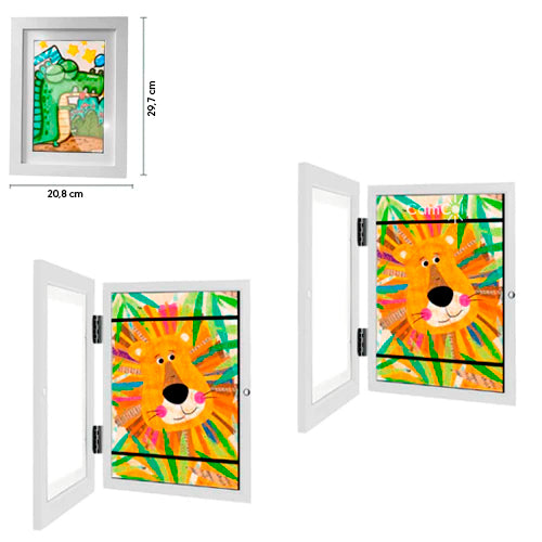 Quadro Guarda Desenhos - 2 Unidades! (Tamanho A4)