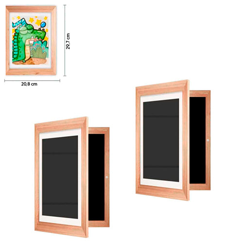 Quadro Guarda Desenhos - 2 Unidades! (Tamanho A4)