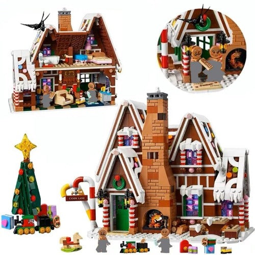 Casa de Montar Natalina - Magia do Natal!