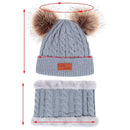 Gorro, Cachecol e Luva Infantil - Trio Proteção -  1 a 3 Anos!