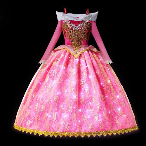 Vestido de Princesas Brilhante - Brilhando com Estilo!