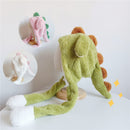 Chapéu de Dinossauro - Conforto com Orelhas Aconchegantes!