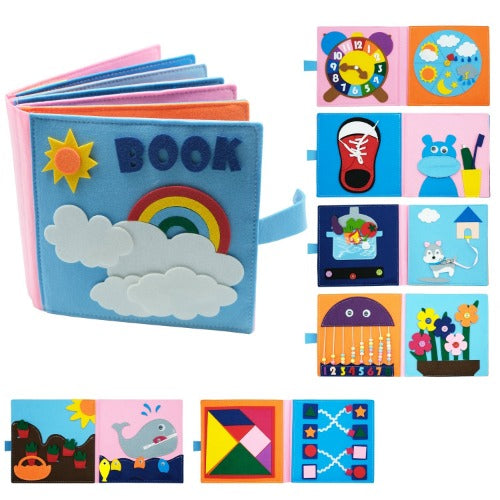 Livro Criativo Montessori - Aprenda Atividades do Dia