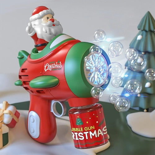 Bubble Gun de Natal - Bolhas ao Ar Livre!