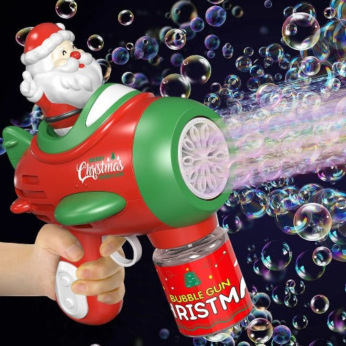 Bubble Gun de Natal - Bolhas ao Ar Livre!